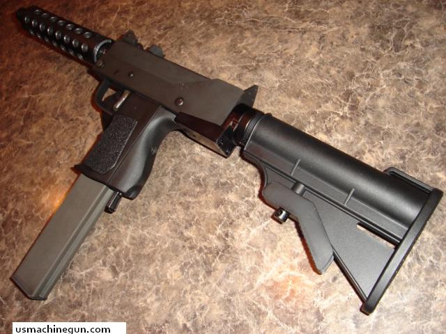 AR Adapter & 4 Position Stock for MPA Mini 9mm